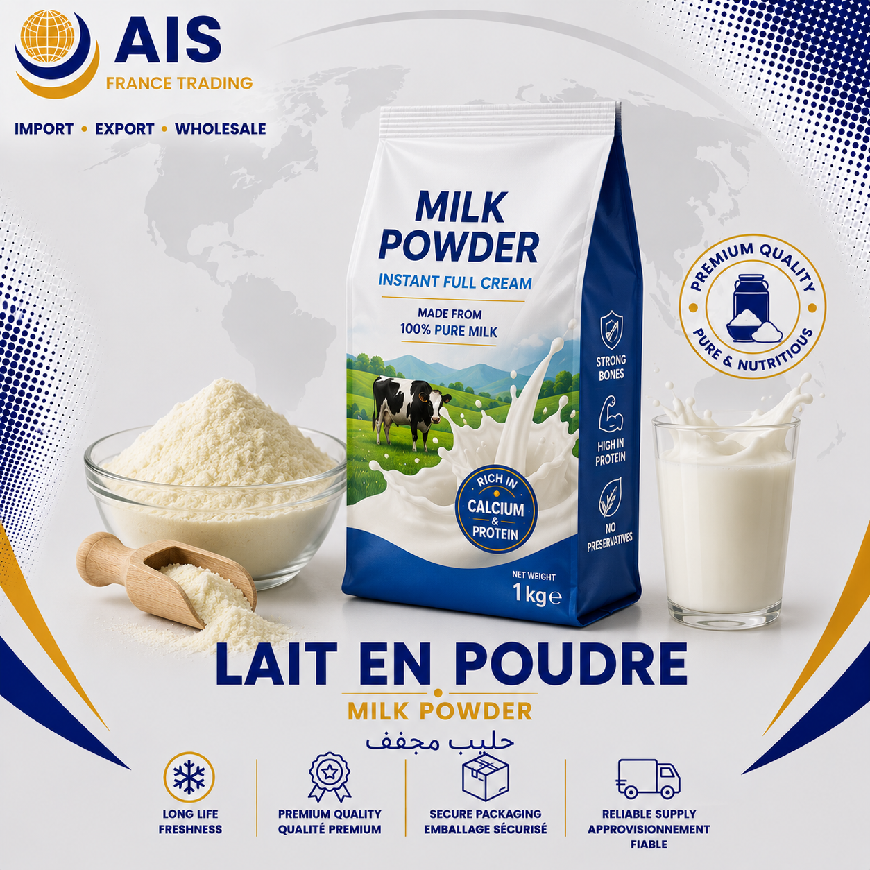 Lait en poudre